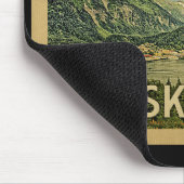Alaska Vintage Travel Muismat (Hoek)