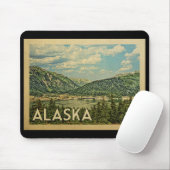 Alaska Vintage Travel Muismat (Met muis)