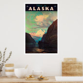 Alaska - Vintage Travel Posters (Keuken)