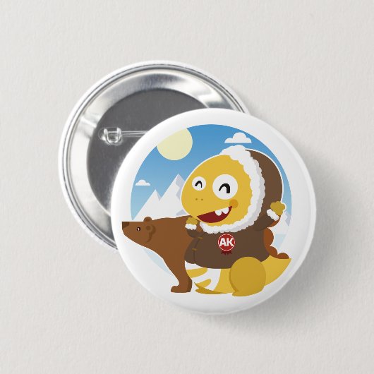 Alaska VIPKID Button (Voorkant /achterkant)