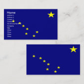 ALASKA-Visitekaartjes Visitekaartje (Voorkant / Achterkant)
