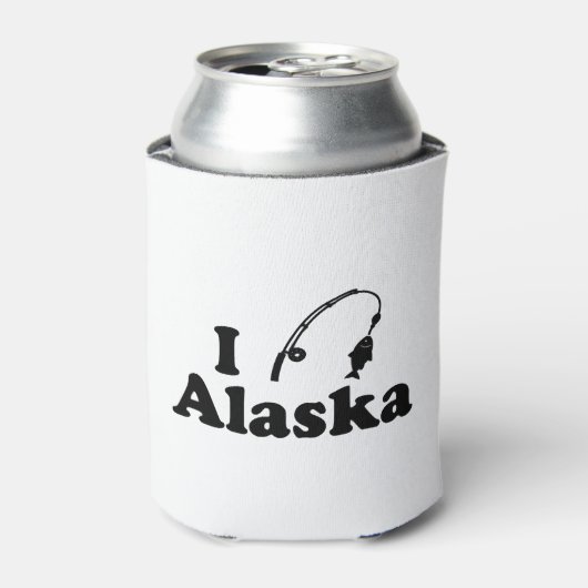 Alaska vissen blikjeskoeler (Blikje Voorkant)