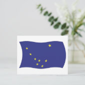 Alaska Vlag Ansichtkaart Briefkaart (Staand voorkant)