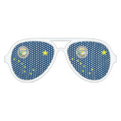 Alaska vlag aviator zonnebril (Voorkant)