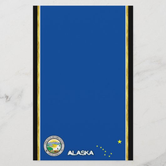 Alaska vlag briefpapier (Voorkant)