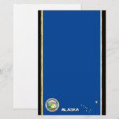Alaska vlag briefpapier (Voorkant / Achterkant)