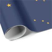 Alaska vlag cadeaupapier (Rol Hoek)