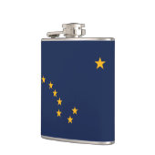 Alaska Vlag Heupfles (Links)