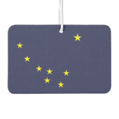 ALASKA-vlag - Luchtverfrisser (Voorkant)