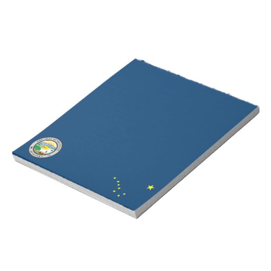 Alaska vlag notitieblok (Linkerzijde)