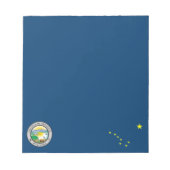 Alaska vlag notitieblok (Voorkant)