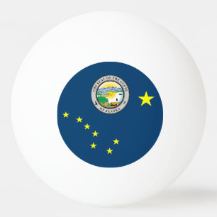 Alaska vlag pingpongbal
