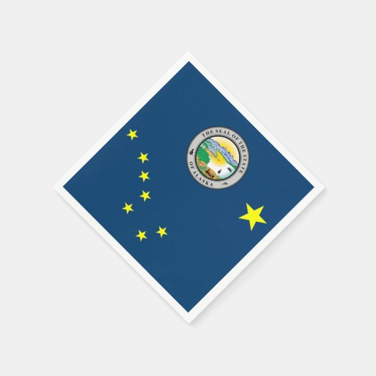 Alaska vlag servet (Hoek)
