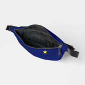 Alaska vlag-Zegel Heuptasje (Open)