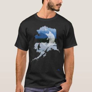 Alaska vliegvissen t-shirt