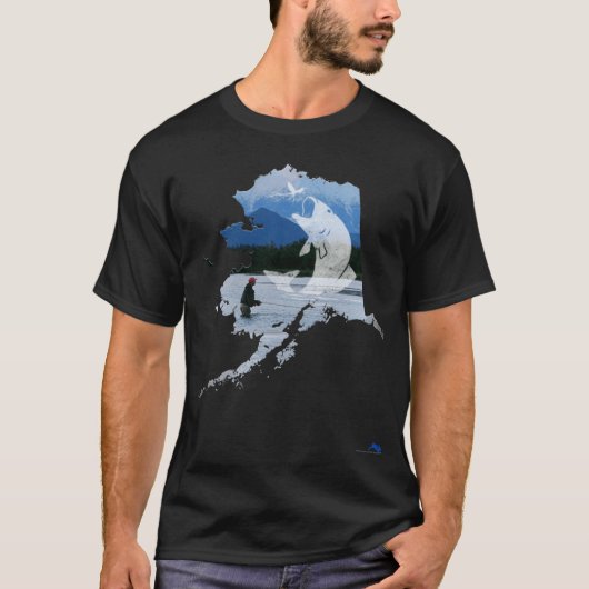 Alaska vliegvissen t-shirt (Voorkant)