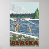 Alaska - Vliegvissers Poster (Voorkant)
