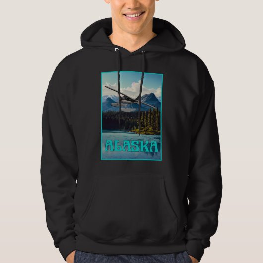 Alaska-vlottervliegtuig Hoodie (Voorkant)