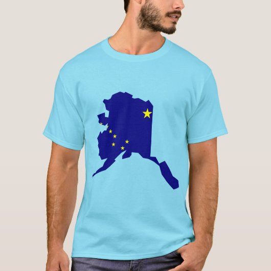 ALASKA Volledige  Trendy T-shirt (Voorkant)