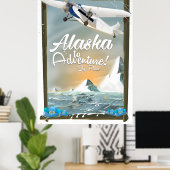 Alaska voor avontuur! poster (Thuiskantoor)