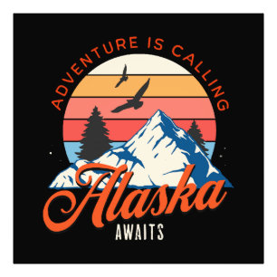 Alaska Wacht! Foto Afdruk