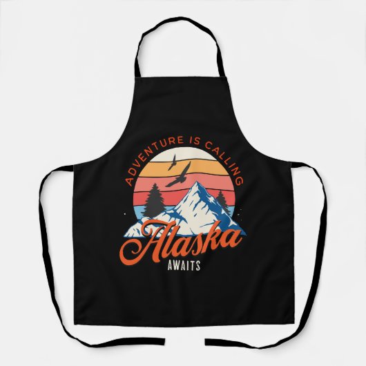 Alaska Wacht! Schort (Voorkant)