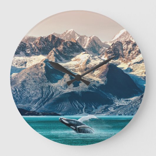 Alaska walvis kijken: boot excursie. grote klok (Voorkant)