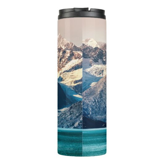 Alaska walvis kijken: boot excursie. thermosbeker (Achterkant)