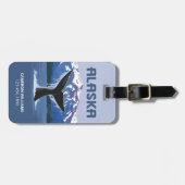 Alaska | Walvissprookje Bagagelabel (Voorkant horizontaal)