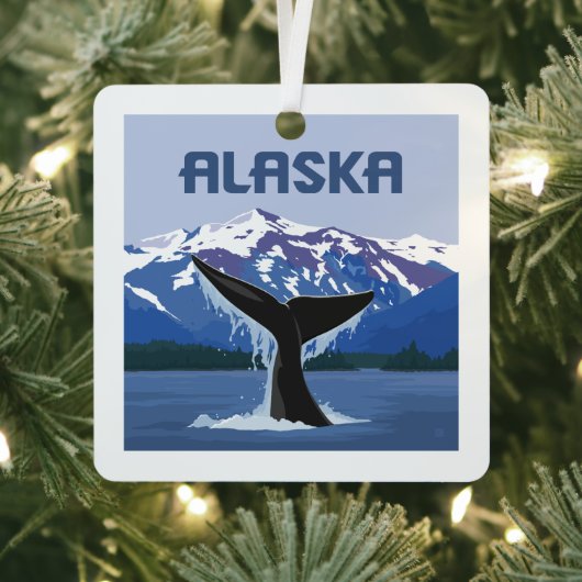 Alaska | Walvissprookje Metalen Ornament (Insitu)