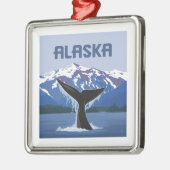 Alaska | Walvissprookje Metalen Ornament (Links)