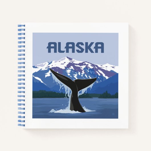 Alaska | Walvissprookje Notitieboek (Voorkant)