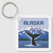 Alaska | Walvissprookje Sleutelhanger (Voorkant)