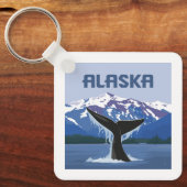 Alaska | Walvissprookje Sleutelhanger (Voorkant)