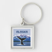 Alaska | Walvissprookje Sleutelhanger (Voorkant)