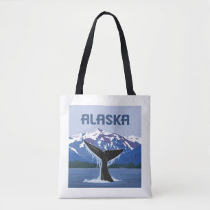 Alaska Walvissprookje Tote Bag
