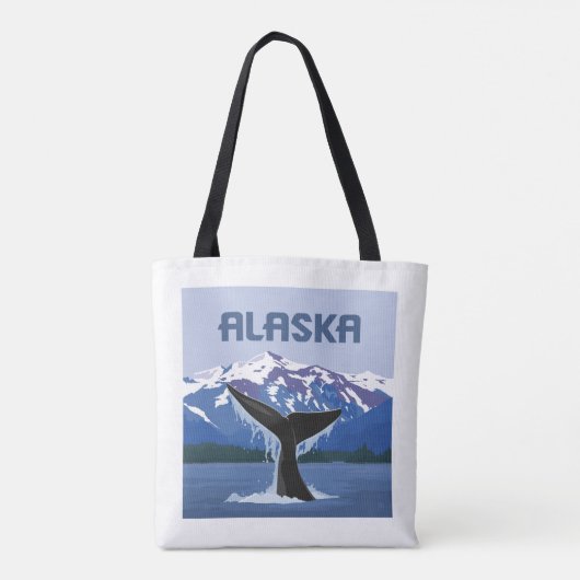 Alaska | Walvissprookje Tote Bag (Achterkant)