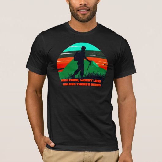 Alaska wandelen T-shirt (Voorkant)