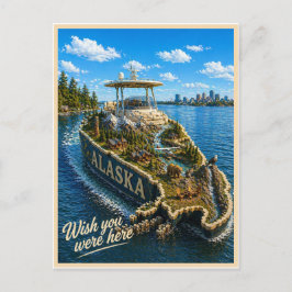 Alaska | Was je maar hier | State Serie Briefkaart