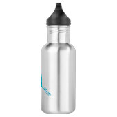 Alaska Wave Salmon Vist Waterfles (Rechts)