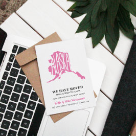 ALASKA We hebben het nieuwe adres Nieuw startpunt  Briefkaart