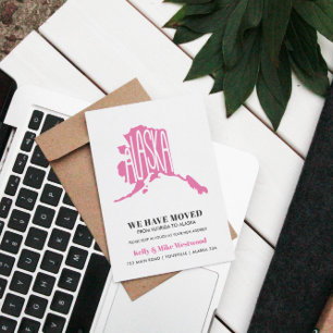 ALASKA We hebben het nieuwe adres Nieuw startpunt  Briefkaart