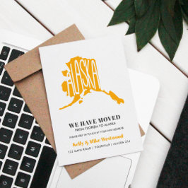 ALASKA We hebben het nieuwe adres Nieuw startpunt  Briefkaart
