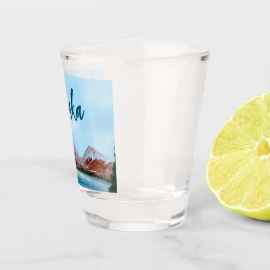 Alaska Wilderness Shot Glas (Rechts)