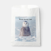 Alaska Wildlife Arctic Snowy Owl Bedankzakje (Voorkant)