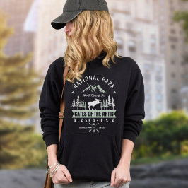 Alaska Wildlife – Gates of the Arctic Alaska Hoodie