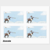 Alaska Wildlife Holiday Sticker (Vel)