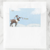 Alaska Wildlife Holiday Sticker (Tas)