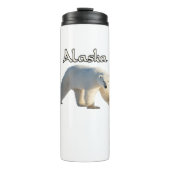 Alaska Wildlife Polar Beer Thermol Tumbler Thermosbeker (Voorkant)