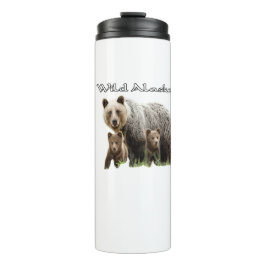 Alaska Wildlife Polar Beer Thermol Tumbler Thermosbeker
